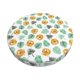 thumbnail image 1 of Disketp Tiger Leaves Funda Redonda para Taburete, Funda de Cojín para Silla de Bar Suave y Elástica-14 inch, 1 of 7