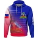 thumbnail image 3 of Sudadera con capucha para hombre y mujer, diseño retro de la isla de Haití, con la bandera del país haitiano, impresión 3D, con capucha, estilo urbano, 3 of 5