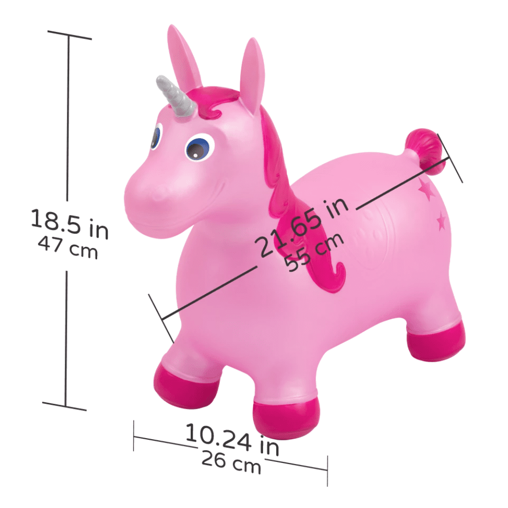 unicorn bouncy horse