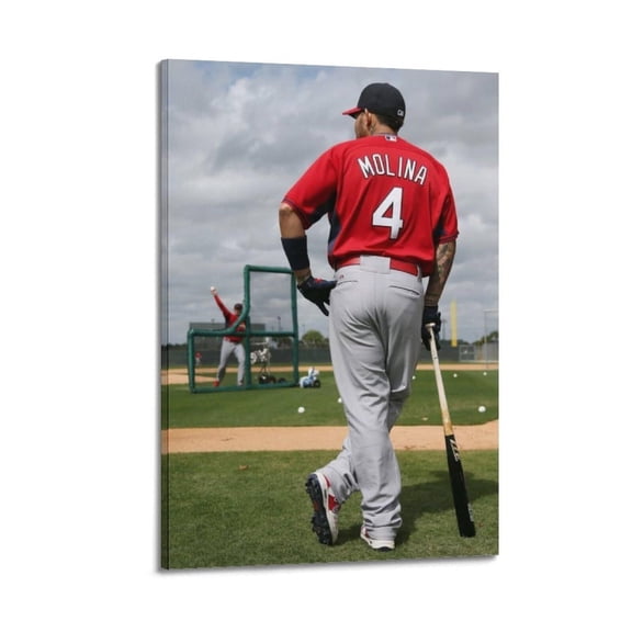 Sports Star Yadier Molina Poster Poster Album Cover Posters for Bedroom Wall Art Canvas Posters Music Album Cover Poster