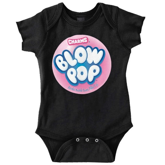 Cute Retro Bubblegum Blow Pop Romper Boys or Girls Infant Baby Brisco Brands 12M