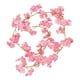 thumbnail image 4 of Enredaderas de flores artificiales de 1,8 metros con hojas falsas, corona de flores de primavera Rosa oscuro, 4 of 9