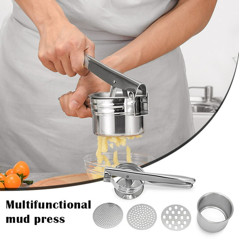 Kitchen Tools & Gadgets Potato Press Bean Masher Stainless Steel