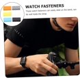 thumbnail image 3 of HUGFEGWE 6pcs Watch with Bezel Watch Strap Circles Bracket Holder Straps Watchband Keeper Rings Watch Band Ring CA919-75154, 3 of 9