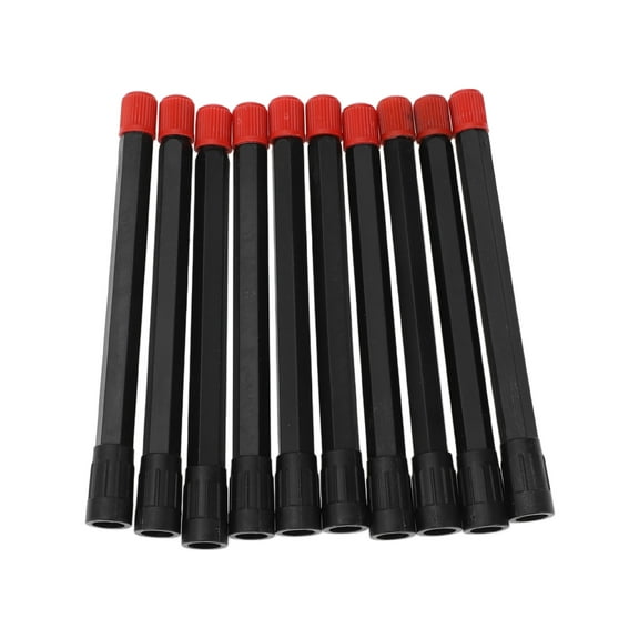 10pcs 115mm Tire Valve Extension Universal Plastic 180 Degree Tyre Valve Stem Extender for Car Motorcycle RV Truck Bike