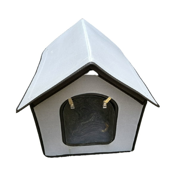 Heated dog cheap house walmart