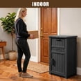 thumbnail image 4 of EasyUp Package Delivery Box Outdoor with Lockable Secure Waterproof & UV-Resistant,Anti-Theft Parcel Large Double Wall Resin Outdoor Package Delivery for Porches, Patios,Curbside, 4 of 9