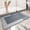 Blue Rectangle, variant on Modernized Bath Mat, Modernized Magic Mat Bathroom, Modernized Bath Mat, Bath Mats for Bathroom, Bathroom Mat Quick Dry, Non Skid Waterproof Comfort Standing Rugs