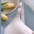 thumbnail image 5 of Hrsba Front Closure Bras for Women Solid Color Thin No Underwire Push Up Breathable Adjustable Daily Wear, 5 of 5