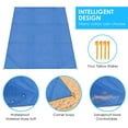thumbnail image 4 of Amerteer Compact Beach Pocket Blanket for Outdoor Camping,Hiking,Travel,Festival, Sports Sand Proof Picnic Mat Waterproof Ground Cover Tarp(Size 79”x55”), 4 of 7