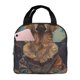 thumbnail image 1 of Disketp Tree Meditating Golden Retriever for Insulated Lunch Bag for Women and Men, Perfect for Work, Hiking, Picnic, 1 of 8
