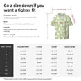 thumbnail image 7 of Xecao offers the Rabbit And Carrot (2) for Men's Casual Short-sleeved Shirt, a button-up collared shirt with a pocket, perfect for beach vacations and yacht travel in the Medium size., 7 of 7