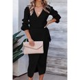 thumbnail image 2 of Vestido elegante, vestido largo para mujer, vestido clásico elegante, vestido con dobladillo con abertura, durabilidad probada en el tiempo, 2 of 6