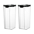 thumbnail image 2 of EGNMCR Kitchen Sealed Jar With Lid Fresh-keeping Box For Whole Grains 2PC Storage container, 2 of 7