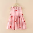 thumbnail image 1 of DPTALR Robe d'Été Sans Manches pour Tout-Petites Filles, Imprimé Graphique, Vêtements pour Enfants, 1 of 3