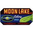 thumbnail image 3 of Anonymous 14x9 Black Modern Framed Museum Art Print Titled - Moon Lake Brand Celery Label (1930-1950), 3 of 5