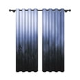 thumbnail image 4 of Aofoto Misty Forest Curtain for Living Room, Ombre Room Darkening Curtains,2 Panels,52 x 84 inches, 4 of 5