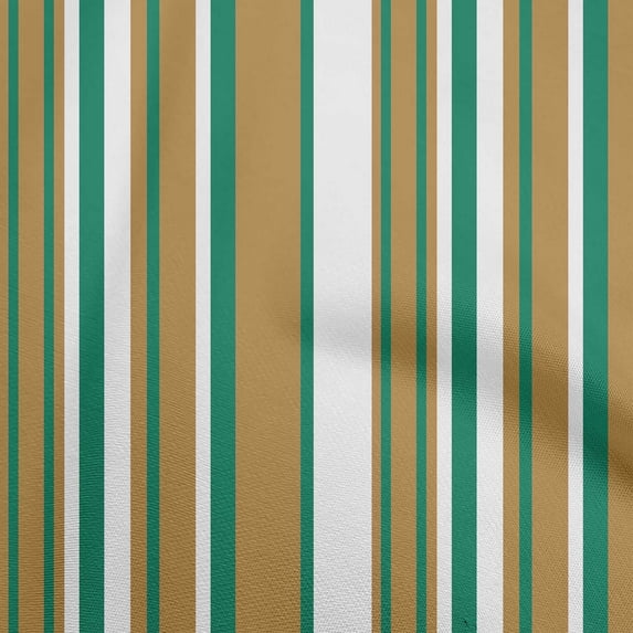 oneOone Viscose Chiffon Orange Fabric Stripes Dress Material Fabric Print Fabric By The Yard 42 Inch Wide-XQ