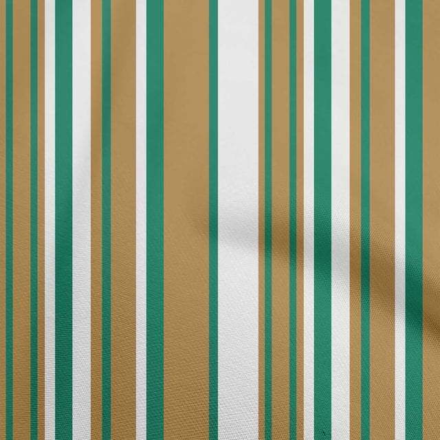 oneOone Polyester Spandex Orange Fabric Stripes Craft Projects Decor Fabric Printed By The Yard 56 Inch Wide-YO