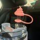 thumbnail image 4 of Toilet Straw Overflow Stopper Cup Falling Stopper Cup Straw Outdoor Straw Sleeve, 4 of 4