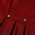thumbnail image 4 of Hulanddfd Mens Coat Gothic Long Trench Coat, Stand Collar Double Breasted Outerwear with Silver Buttons, Vintage Cosplay Wear, 4 of 7