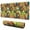 Green Chicken Farm, variant on Long Mouse Pads for Desk,Red Chicken Pattern Desk Mats on Top Of Desks, Desk Mouse Pad Extra Large with 3mm Non-Slip Base and Stitched Edge for Gaming,Office,Work,Home 47.3x23.6in