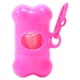 thumbnail image 1 of Dispensador de bolsas de caca con forma de hueso - Clip portátil y duradero - para correas, fácil acceso a las bolsas - para paseos al aire libre, 1 of 8