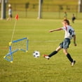 thumbnail image 3 of 60cm Football Net Door Soccer Mesh Gate Outdoor Sports Net for Kids (Blue), 3 of 9