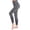 137#Dark Gray, variant on Seamless Workout Butt Lifting Leggings - Booty Scrunch Gym Leggings for Women Red L
