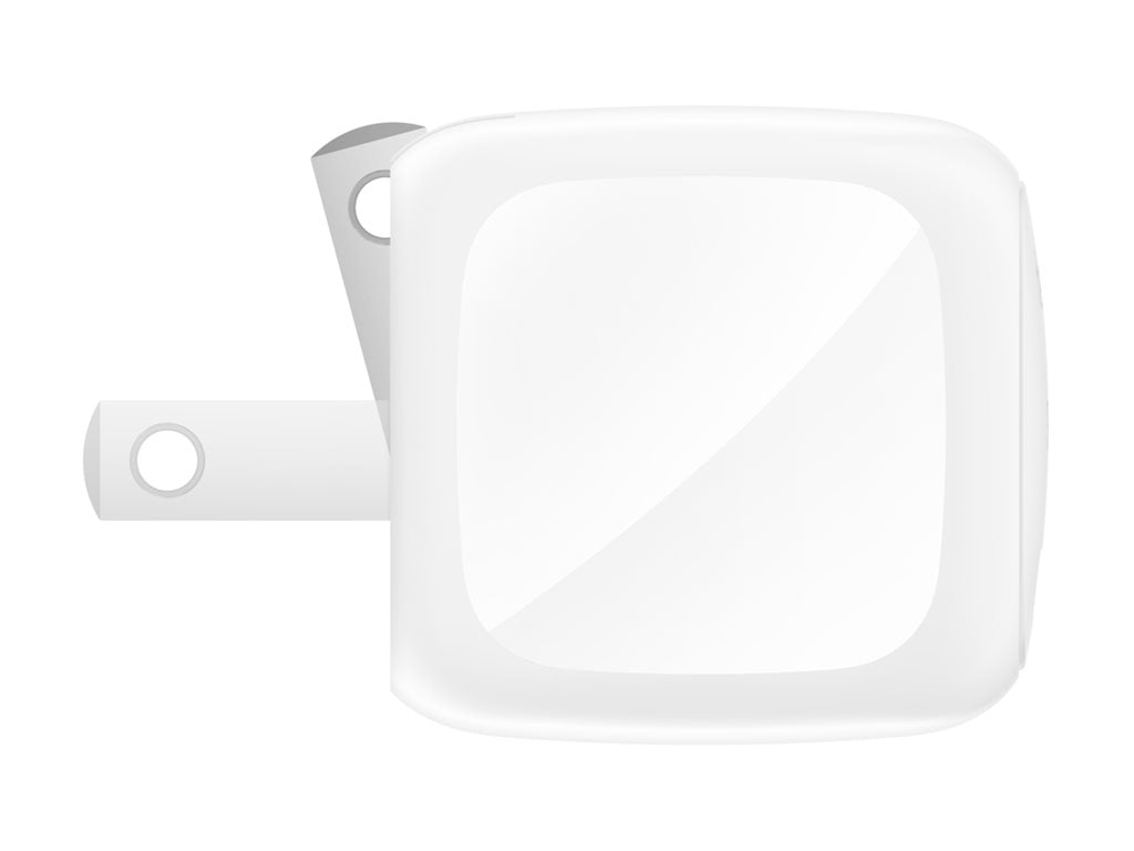 Chargeur mural cube USB-C® Belkin BoostCharge avec PPS 30 W - Blanc