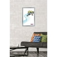 thumbnail image 2 of The Powerpuff Girls - Bubbles Heart Lines Wall Poster, 14.725" x 22.375", Framed, 2 of 3
