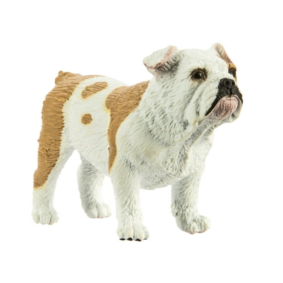 Safari Ltd. Bulldog Figurine - Lifelike 2.25" Model Figure - Educational Toy for Boys, Girls, and Kids Ages 3+