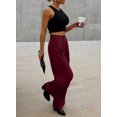 thumbnail image 3 of Vestido de trabajo rosa Dokotoo Pants para mujer, talla grande 2024, 3 of 6