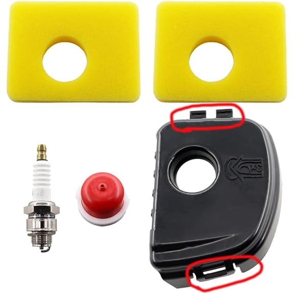 Air Filter Cover Replacement for Troy-Bilt TB110, TB115, TB554 Lawn Mowers, Durable and Easy Installation for Yard Care & Lawn Mowing