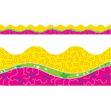 - Trend Enterprises Inc. T-92357 Owl Stars Pink Pattern Terrific Trimmers
