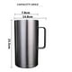 thumbnail image 3 of Porta Caguama Enfriador Cerveza Acero Inoxidable Termo Cooler 40oz Plata OEM I-TCO02, 3 of 3