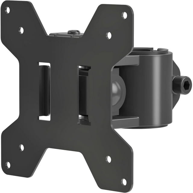 Single LCD Computer Monitor -Standing Desk Stand Mount Riser for to Screen with Swivel Height Adjustable Rotation ; Vesa Base Stand