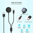 thumbnail image 5 of 2 in 1 Samsung Watch Charger 6.6FT/2M Galaxy Watch Charger Cable with 18W USB A Fast Charger Power Adapter Plug for Samsung Galaxy Watch 6/5/4/3/2/1, 5 of 7