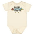 thumbnail image 3 of Inktastic Nanas Little Cowboy with Cowboy Hat and Boots Boys Baby Bodysuit, 3 of 5