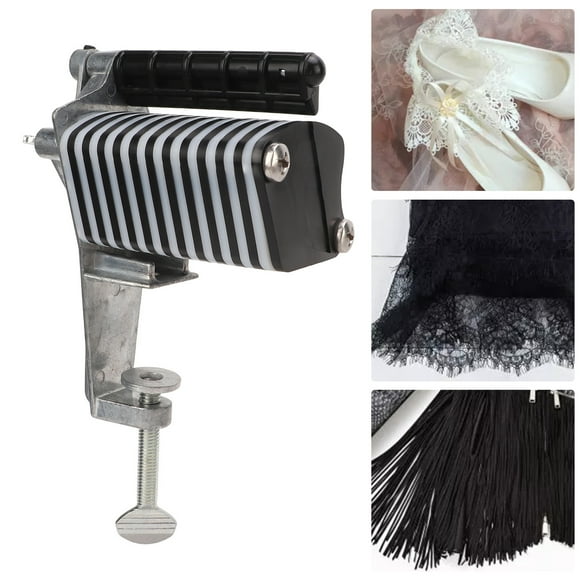 Leather Table Top Lace Cutter Leathercraft Accessories Manual Feed Leather Desk Lace Cutter Tool For Fringe Braiding Strip Belts Lace