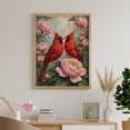 thumbnail image 6 of Diamond Art Kit for Adults, Red Birds Among Pink Blooms Diamond Painting for Adults Beginners, 5D DIY Diamond Art Painting Kits, Colorful Diamond Painting Craft for Home Decor 12x16, 6 of 7