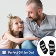 thumbnail image 7 of Funny Father Day Socks for Dad Father Grandpa Brother Men –Novelty Fathers Husband Birthday Gifts–Novelty Fun Crazy Silly Men Sock Christmas Stocking Stuffers, 7 of 7