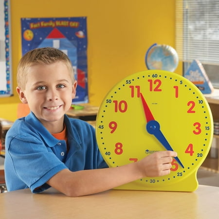 Learning Resources Big Time™ Learning Clocks 12-Hour Demonstration Clock