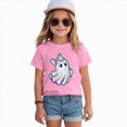 thumbnail image 5 of KPVEVIQ Toddler Girls Boys Halloween Shirts Fun Ghost Graphic T-Shirt Fall Tee Top Short Sleeve Cute Kids Clothes, 5 of 5