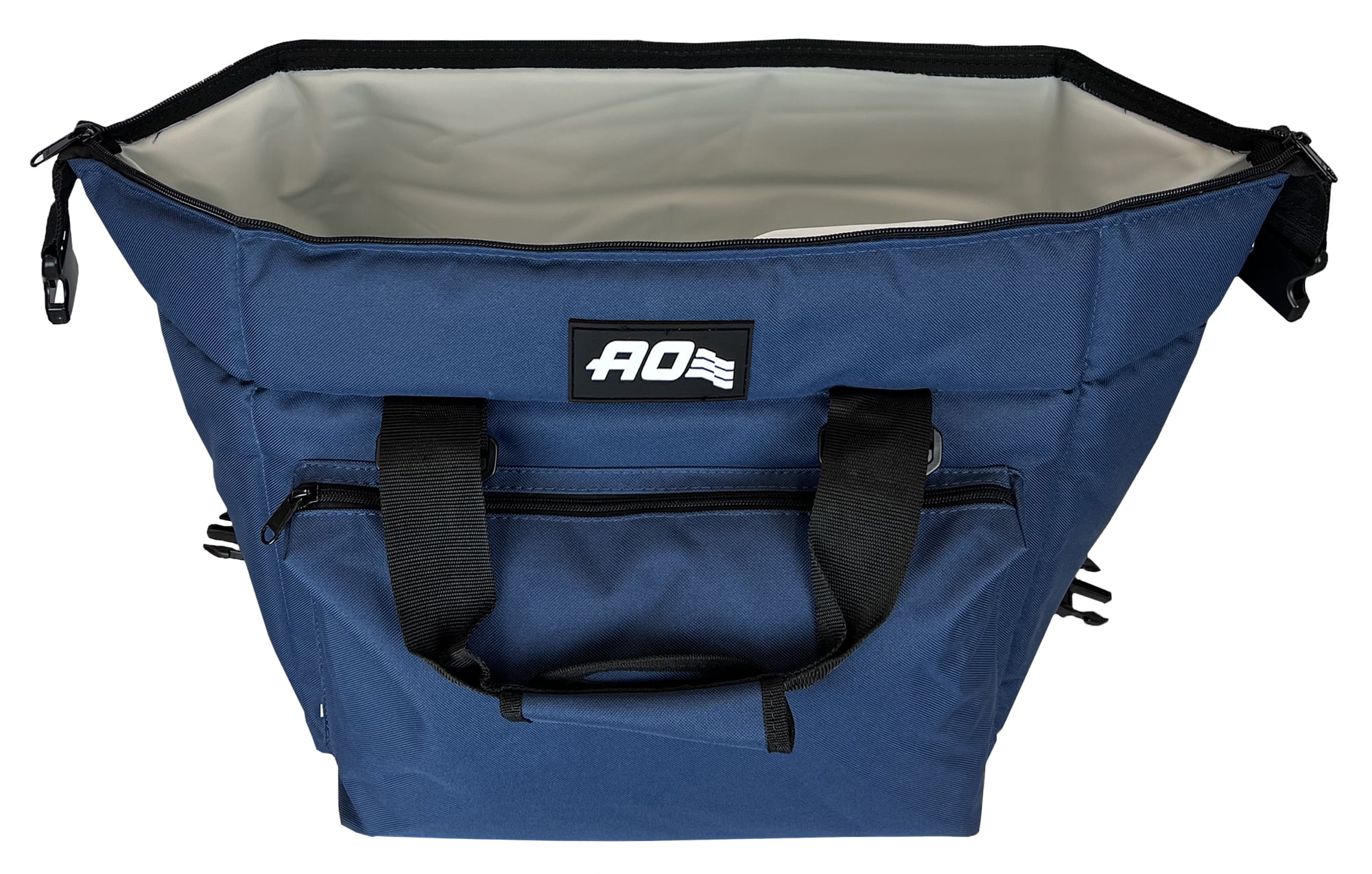 AO Coolers 24 Can Deluxe Canvas Soft-Sided Cooler, Navy Blue