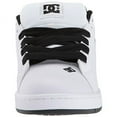 thumbnail image 5 of Dc Men's Court Graffik Se White / Heather Grey Ankle-High Leather Skateboarding Shoe - 11.5M, 5 of 6