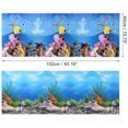 thumbnail image 4 of 40.16x15.75 Acuario Fondo Póster Peces Tanque Decoración Pegatina, 4 of 7