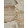 thumbnail image 2 of Addison Rugs Chantille Indoor/Outdoor Transitional Floral Brown Washable Rectangle Rug, 8' x 10', 2 of 6