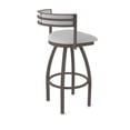 thumbnail image 2 of 861 Artemis 30" Swivel Bar Stool with Bronze Finish and Graph Alpine Seat and Back, 2 of 5