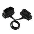 thumbnail image 2 of Adaptador de diagnóstico de Cable de extensión OBD2 macho a hembra de 16 pines para coche, longitud de 30cm/12 pulgadas, 2 of 6